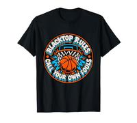 Blacktop Rules Call Your Own Fouls Basket De Rue Motif T-Shirt