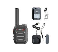 (blackVHF) Wurui G63 Mini Talkie-walkie Portable Scanner Radio Amateur Talkies-walkies pour la Chasse