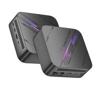 Blackview 2025 MP100 Mini PC АMD Ryzen 7 5825U(8C/16T, BIS zu 4,5 GHz), 32 Go DDR4/1 to SSD, W-11 Pro, WiFi6, BT5.2, USB3.2, Double LAN, 4K UHD Triple écran Tour PC avec VESA pour école/Bureau.