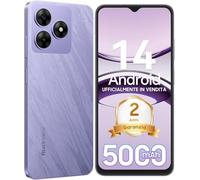 Blackview 2025 Téléphone Portable sans Fil, Batterie 5000 mAh, 6 Go + 64 Go/2 to SD, Octa Core 6,56 Pouces HD+, Appareil Photo 13 MP + 8 MP, Smartphone 4G Double SIM Abonnement,