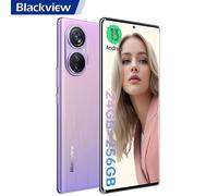 Blackview A200 Pro Téléphone portable Débloqué 108MP 6.67"" FHD+ 2.4K écran incurvé 24Go+256Go 5050mAh 66W Android 13 Dual SIM