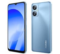 Blackview A52 Android 12 Téléphone Portable Déverrouillé, Ecran HD+ 6,5'', Octa Core 2 Go+32 Go (512 Go SD Externe), 13MP+5MP, Dual SIM 4G Smartphone, 5180mAh Batterie, Empreinte Digitale GPS Bleu
