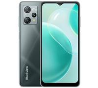 Blackview A53 Pro 4G Téléphone Débloqué, 7Go 64Go (Extensible 256Go), 12MP+8MP, 6,5'' HD+ Ecran, 3 Emplacements pour Cartes, Batterie 5080mAh, Dual SIM Android 12, Empreinte Digitale Gris