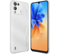 Blackview A55 Pro Smartphone 64Go 6.53 Pouces 5MP + 13MP 4780mAh Android 11 Double SIM GPS Téléphone Portable - Blanc