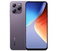 Blackview A96 Smartphone Débloqué, 24GB+256GB, Ecran FHD+ 2.4K 6,5" 120Hz, Caméra 48MP+16MP+8MP, Charge Rapide 18W, Téléphone Portable Android 13 Dual SIM, Haut-parleurs Dual Box, GPS NFC Violet