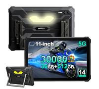 BLACKVIEW Active 10 Pro (Tablette Robuste 5G - 10.95'' - 12/512GB - 30000mAh) Black