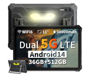 BLACKVIEW Active 10 Pro (Tablette Robuste 5G - 10.95'' - 12/512GB - 30000mAh) Black