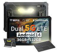 Blackview Active 10 Pro Tablette Tactile 11"" 90Hz,Android 14,50MP+20MP,36+512Go/SD Noir#12 + Noir 12 512 Go Active TABLETTE TACTILE