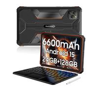 Blackview Active 5 5G Rugged Tablets Android 15 8.68 inch Display 8+16 GB RAM 128GB ROM Tablet PC 6600mAh with keyboard orange
