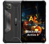 Blackview Active 5 Robuste Tablette Tactile 24Go + 128Go/jusqu'à 2To 8.68"" Écran 6600mAh Tablette PC 16MP Double SIM 4G - Noir