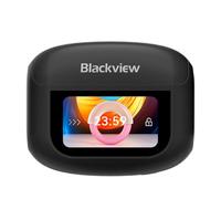 Blackview Écouteurs sans fil AirBuds 12 – ANC/ENC, écran tactile LED, 400mAh, IPX7 – Noir