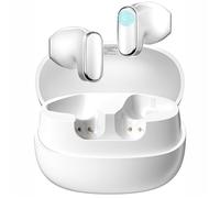 Blackview AirBuds 20 - Écouteurs Bluetooth sans fil ANC 13 mm, 400 mAh, IPX4, Blanc