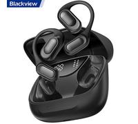 BLACKVIEW AirBuds 300 Écouteurs sans Fil Casque de Sport Réduction du Bruit DNS 400 mAh IPX4 étanche - Noir
