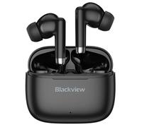Blackview Airbuds 4 Écouteurs intra-auriculaires sans Fil Bluetooth 5.3 Son Stéréo IPX7 400mAh pour Android iOS - Noir