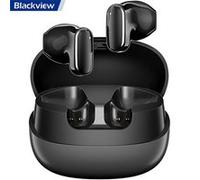 Airbuds 4 Ecouteurs intra-auriculaires sans Fil Oreillette Bluetooth 5.3 Son Stéréo,Contrôle Tactile,IPX7 400mAh - Blanc