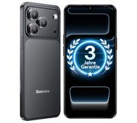 Blackview Android 16 Téléphone Portable, 64Go/2To, 4G Dual SIM | 5000mAh, Caméra 32MP IA, Écran 6.56" HD+, Smartphone Enfant/Aîné avec Coque, Face ID/IP54/3 Ans de Garantie