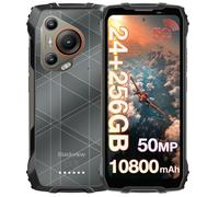 Blackview BL7000 5G Smartphone Robuste 24Go + 256Go 6.78"" 120Hz 50MP Caméra IP68 étanche Telephone GPS NFC Double SIM - Noir