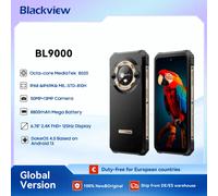 Blackview BL9000 5G Smartphone robuste 6.78 "2.4K écran 12GB 512GB téléphone portable 50MP caméra 8800mAh batterie 120W Charge rapide GOLD