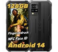 Blackview BV4800 Pro Outdoor Handy Android 14, 12GB+128GB/2TB TF, Corning Gorilla 6.56" HD+, Outdoor Smartphone, IP69K Buastellenhandy 4G Dual SIM
