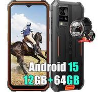 Smartphone Blackview A55 4G 6.528 16 Go 4780 mAh Bleu avec Blackview Smartwatch R30Pro(Noir) Bleu crépuscule