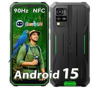 Blackview BV4800 SE Téléphone Portable Incassable,Android 15 Smartphone Incassable 12Go+64Go/2To Extensible, 285g&13.5mm,6.56''HD+ 90Hz,AI 16MP, Dual SIM 4G, Octa core/Face ID/GPS/5G/NFC/2Ans Garantie