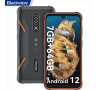 Blackview BV5200 Pro Smartphone Incassable 6.1" Android 12 7Go+64Go 13MP+8MP 5180mAh Double SIM Face ID NFC - Orange