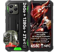 Blackview BV5300 Plus Smartphone Incassable 6,1"" 24Go+128Go NFC Vert avec Smartwatch Blackview W60