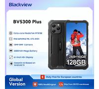 Blackview BV5300 Plus Smartphone robuste Android 13 octa-core G72 6.1 ''écran HD 8GB 128GB téléphone portable 13MP 6580mAh téléphone portable Green