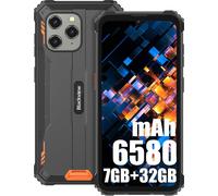 Blackview BV5300 Portable Extérieur Sans Contrat(2023), Batterie 6580mAh Android 12 Smartphone Extérieur, Processeur 7GB+32GB/256GB extensible 2.0Ghz, Appareil Photo 13MP+5MP Ecran 6.1 HD+, IP68&IP69K