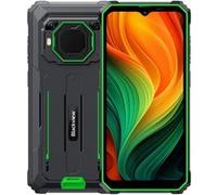 BV6200 Plus Smartphone 6.56 24Go(8+16)+256Go 11000mAh(18W) Android 14 téléphone Dual SIM 4G-Vert (438g )