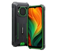 Blackview BV6200 Plus Téléphone Incassable, 24GB+128GB, Batterie 11000mAh, Haut-Parleur Ultra-Fort 3W 98dB, 16MP+13MP, 6,56'' HD+, Android 15 Dual SIM IP68 Étanche Smartphone Débloqué, NFC Vert
