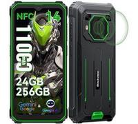 Smartphone Blackview Téléphone Portable 4G A200 Pro 108MP 6.67 FHD+ 2.4K écran incurvé 24Go+256Go 5050mAh 66W G99 Android 13 Dual SIM - Bleu