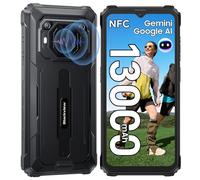 Blackview BV6200 Pro 13000mAh Telephone Portable Incassable 2025, Haut-Parleur 98DB, 18GB+128GB/2TB, Android 14 Téléphone, 6,56 Pouces HD+ Telephone De Chantier, 13MP/Dual 4G/OTG/GPS/NFC/Finger ID