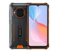 Blackview BV6200 Pro - Smartphone Antichoc - Android 13 - Écran 6.5'' - 128 Go ROM et 4 Go RAM - MediaTek Helio P35 - Batterie 13000 mAh - Photo 13 Mpx - Orange