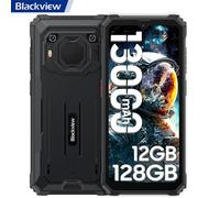 Blackview BV6200 Pro Smartphone Incassable 6,56"" 12Go+128Go Dual SIM 13000mAh - Noir