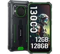 Blackview BV6200 Pro Smartphone Robuste 12Go + 128Go 13000mAh 6.56'' Android 13 13MP Enceinte Smart-K Box Double SIM 4G GPS - Vert
