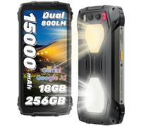 Blackview BV7300 Outdoor Handy,15000mAh/45W/7W Reverse Charging, 18GB(6+12GB)+256GB, 6.67",50MP+32MP, Ohne Vertrag, 800LM Camping lampe, Gemini, NFC