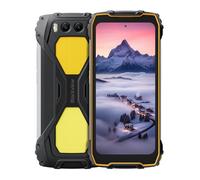 Blackview BV7300 Smartphone Incassable, Double Camping Éclairage 800LM, Batterie 15000mAh, 18GB+256GB, 6,67'' HD+ Écran, 50MP Caméra Vision Nocturne, Téléphone Étanche IP68 Android 15, NFC Orange