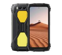 Blackview BV7300 Smartphone Incassable, Double Camping Éclairage 800LM, Batterie 15000mAh, 18GB+256GB, 6,67'' HD+ Écran, 50MP Caméra Vision Nocturne, Téléphone Étanche IP68 Android 14, NFC Noir