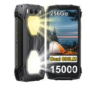 BLACKVIEW BV7300 - Smartphone Robuste - 18Go+256Go - 15000mAh - 6.67"" 90Hz - 50MP+32MP - Android 14 - OTG/NFC/GPS - Noir