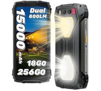 Smartphone Blackview BV7300 18 Go 256 Go Android 14 15000 mAh noir
