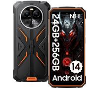 Blackview BV8100 Smartphone Incassable 6,5"" (8+16)Go+256Go 50MP+32MP 8800mAh Dual SIM Android 14 - Orange