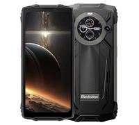 Blackview BV8200 Smartphone Incassable, Lampe Torche 170 Lumens, Double Écran, Helio G100 36GB+256GB, 6,5'' 120Hz 2.4K FHD+, Caméra AI 50MP, IP68 IP69K Android 14 Téléphone Étanche, GPS NFC Noir