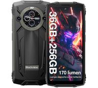 Blackview BV8200 Smartphone Robuste - 256Go - 6.5"" 120Hz - 50MP - 8800mAh - IP68 Téléphone Portable - NFC - GPS - Double SIM - Noir