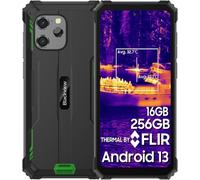 Blackview BV8900 Green Rugged Octa Core Smartphone, téléphone portable d'extérieur avec 8 Go de RAM et 256 Go de mémoire de stockage