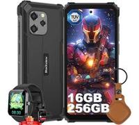 Blackview BV8900 Pro Smartphone Incassable 6,5 16Go+256Go 64MP 10000mAh NFC Noir avec Smartwatch Blackview R50 Noir G