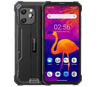 Blackview BV8900 Téléphone Portable Incassable Android 13 6,5"" 2,4K 16Go+256Go Caméra 64MP FLIR Amélioré 10380mAh NFC Dual SIM Noir