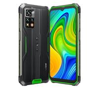 Blackview BV9200 Smartphone Incassable, 6.6'' 120Hz 2.4K Display, 50MP Caméra, 8Go+256Go, 3 Emplacements pour Cartes, LED Notification, IP68 Android 12 Etanche Téléphone, NFC Charge sans Fil Vert