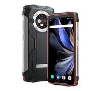 Blackview BV9300 Pro Smartphone Incassable(Lampe de Poche 100LM), 16GB+256GB, Batterie 15080mAh, 6.7'' 120Hz 2.3K Ecran, Caméra 64MP+32MP, Téléphone Débloqué Etanche IP68 Android 13, GPS NFC Orange