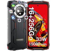 Blackview BV9300 Pro Smartphone Robuste 16Go + 256Go 15080mAh 6.7"" 50MP Téléphone Portable Incassable NFC GPS - Orange